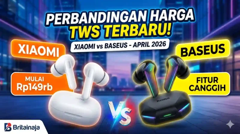 Ilustrasi TWS Terbaik di April 2026. Gemini AI