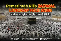 Ilustrasi - Pemerintah Resmi Rilis Jadwal Lengkap Ibadah Haji 2026.