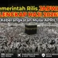Ilustrasi - Pemerintah Resmi Rilis Jadwal Lengkap Ibadah Haji 2026.