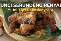 Ilustrasi - Cara Membuat Ayam Goreng Serundeng Gurih & Renyah Sempurna.