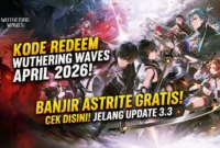 Ilustrasi - Kode Redeem Wuthering Waves 19 April 2026.
