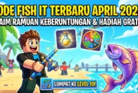 Ilustrasi - Kode Fish It April 2026. Gemini AI
