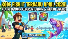 Ilustrasi - Kode Fish It April 2026. Gemini AI