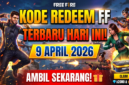 Ilustrasi Kode Redeem FF Terbaru 9 April 2026. Gemini AI