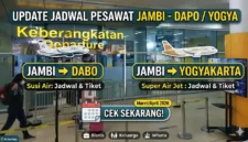 Ilustrasi - Jadwal & Harga Tiket Pesawat Jambi ke Dabo.