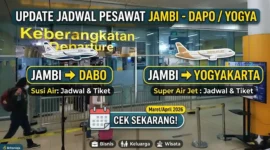 Ilustrasi - Jadwal & Harga Tiket Pesawat Jambi ke Dabo.