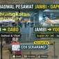 Ilustrasi - Jadwal & Harga Tiket Pesawat Jambi ke Dabo.