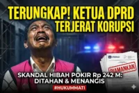 Ilustrasi - Ketua DPRD Magetan Menangis Saat Menuju Sel Tahanan Kasus Korupsi Rp242 Miliar.