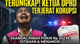 Ilustrasi - Ketua DPRD Magetan Menangis Saat Menuju Sel Tahanan Kasus Korupsi Rp242 Miliar.