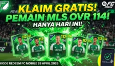 Ilustrasi - Kode Redeem FC Mobile 28 April 2026: Ambil Pemain MLS OVR 114 Gratis.