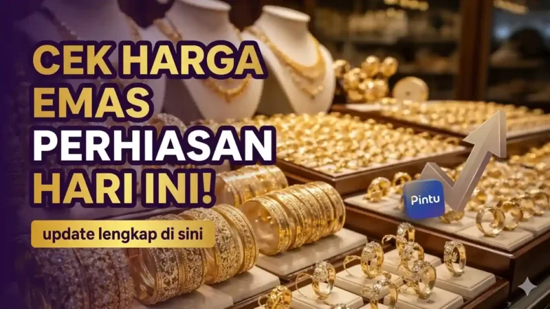 Ilustrasi - Harga Emas Perhiasan Hari Ini.