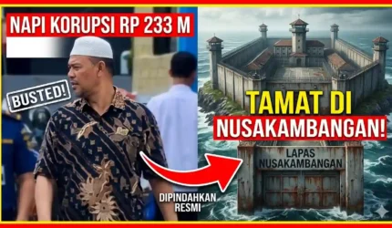 Asyik Nongkrong di Kedai Kopi, Napi Korupsi Rp233 Miliar "Dibuang" ke Nusakambangan
