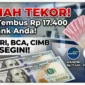 Ilustrasi - Rupiah Terus Melemah, Dolar AS Kini Tembus Rp 17.400 di Sejumlah Bank.
