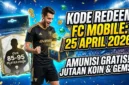 Ilustrasi - Kode Redeem FC Mobile 25 April 2026.