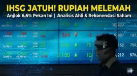 Ilustrasi - IHSG Uji Level Kritis: Rupiah Melemah, Saatnya Serok Saham Defensif?.