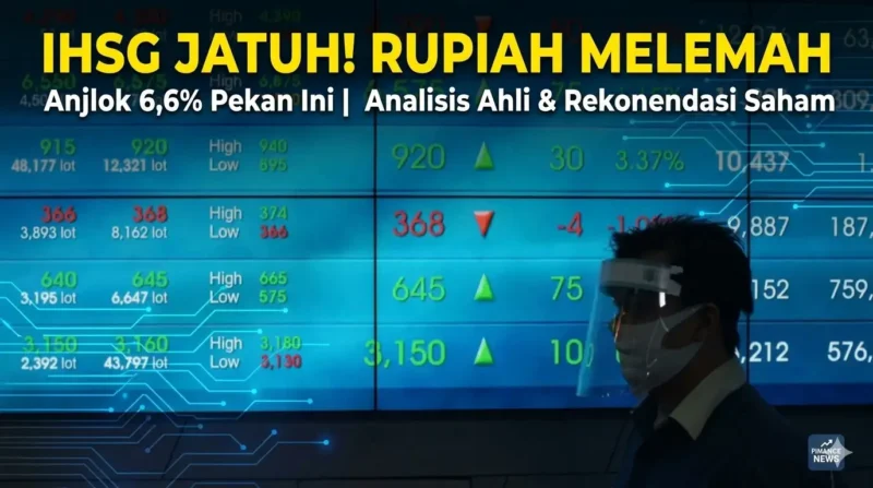 Ilustrasi - IHSG Uji Level Kritis: Rupiah Melemah, Saatnya Serok Saham Defensif?.