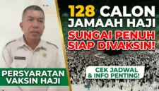 128 Calon Jamaah Haji Sungai Penuh Akan di Vaksinasi.