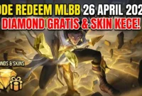 Ilustrasi - Kode Redeem MLBB 26 April 2026.