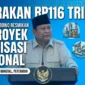 zoom-inlihat fotoDaftar 13 Proyek Hilirisasi Tahap 2 Senilai Rp 116 T yang Baru Diresmikan Prabowo
Ist/YouTube Sekretariat Presiden
Presiden RI Prabowo Subianto meresmikan groundbreaking atau peletakan batu pertama terkait 13 proyek hilirisasi tahap kedua di berbagai wilayah Indonesia. (Ist/YouTube Sekretariat Presiden)