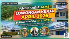 Ilustrasi - Lowongan Kerja di Jambi April 2026: Gaji Tembus Rp9 Juta.
