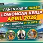 Ilustrasi - Lowongan Kerja di Jambi April 2026: Gaji Tembus Rp9 Juta.