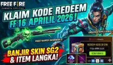Ilustrasi Kode Redeem FF 16 April 2026. Gemini AI