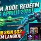 Ilustrasi Kode Redeem FF 16 April 2026. Gemini AI