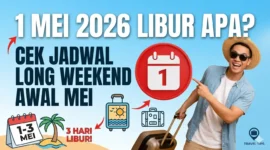 Ilustrasi - Siap-Siap Long Weekend! 1 Mei 2026 Libur Hari Apa? Simak Jadwal Lengkapnya.
