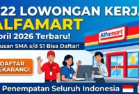Ilustrasi - Alfamart Buka 422 Lowongan Kerja April 2026.