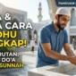 Ilustrasri - Orang Sedang Berwudhu.