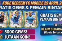 Ilustrasi - Kode Redeem FC Mobile 29 April 2026.