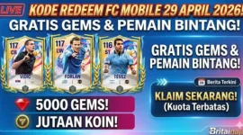 Ilustrasi - Kode Redeem FC Mobile 29 April 2026.