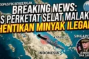 Pada titik tersempitnya di dekat Singapura, Selat Malaka hanya memiliki lebar sekitar 2,8 kilometer. (BBC INDONESIA)