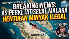 Pada titik tersempitnya di dekat Singapura, Selat Malaka hanya memiliki lebar sekitar 2,8 kilometer. (BBC INDONESIA)