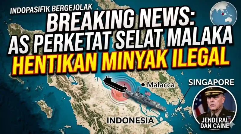Pada titik tersempitnya di dekat Singapura, Selat Malaka hanya memiliki lebar sekitar 2,8 kilometer. (BBC INDONESIA)