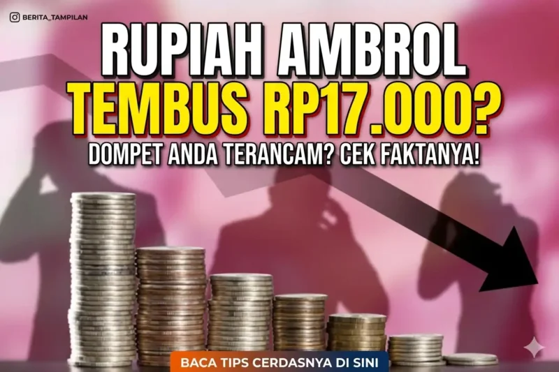 Ilustrasi - Rupiah Tembus Rp17.286, Ini Dampak Nyata bagi Kantong Anda.