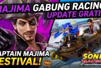 Ilustrasi - Sega Bawa Goro Majima ke Lintasan Sonic Racing: Update Gratis & Event Seru Menanti.