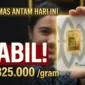 Ilustrasi - Harga Emas Antam Hari Ini Stabil.