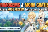Ilustrasi Kode Redeem Genshin Impact 6 April 2026. Gemini AI