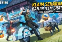 Ilustrasi - Kode Redeem FF 27 April 2026.