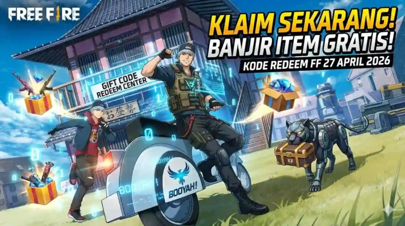 Ilustrasi - Kode Redeem FF 27 April 2026.