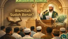 Ilustrasi Sedang Berkhutbah.