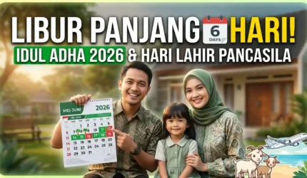Siap-Siap Mudik! Intip Jadwal Libur Panjang 6 Hari Idul Adha 2026