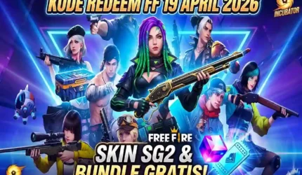 Kode Redeem FF 19 April 2026