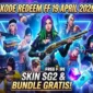 Ilustrasi - Kode Redeem FF 19 April 2026. Gemini AI
