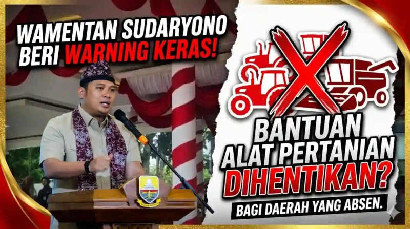 Wakil Menteri Pertanian (Wamentan) RI, Sudaryono saat Pelantikan Pengurus DPD HKTI Provinsi Jambi.