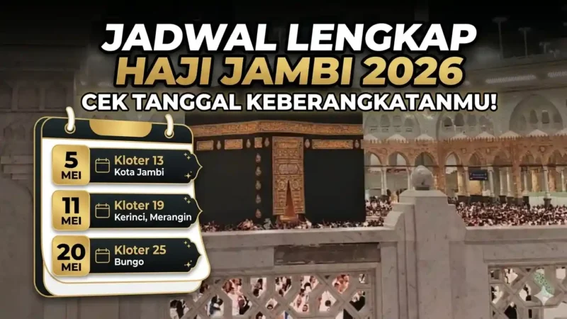 Ilustrasi Suasana di Kabah. Jadwal Keberangkatan Haji Jambi 2026 untuk Seluruh Kabupaten/Kota.