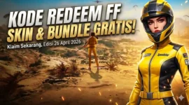 Ilustrasi -  Kode Redeem FF Terbaru 26 April 2026.