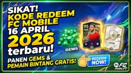 Ilustrasi Kode Redeem FC Mobile 16 April 2026. Gemini AI