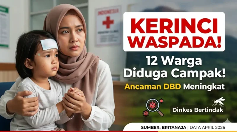 Ilustrasi Virus Campak Mulai Masuk Kerinci, 12 Sampel Pasien Dikirim ke Lab Jambi. Gemini AI